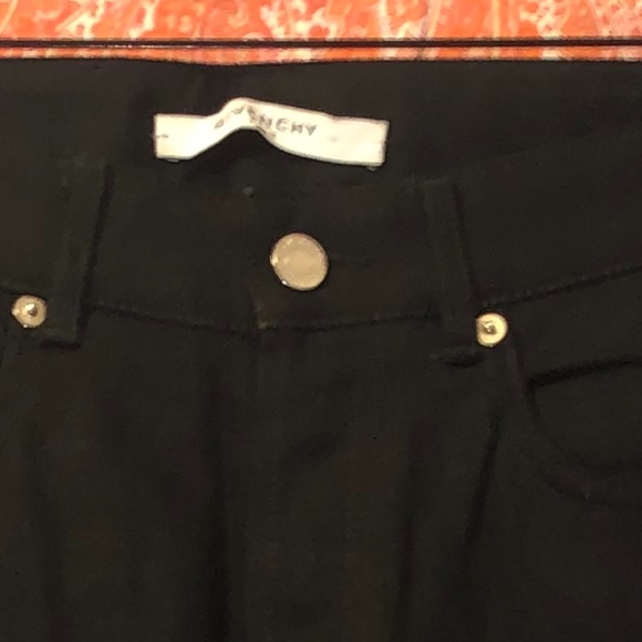 Givenchy Black Moto Jeans (new!) - Picture 6 of 8